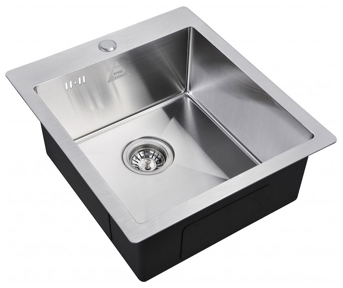 Изображение товара Кухонная мойка Zorg SH 4551 из нержавеющей стали с матовой поверхностью