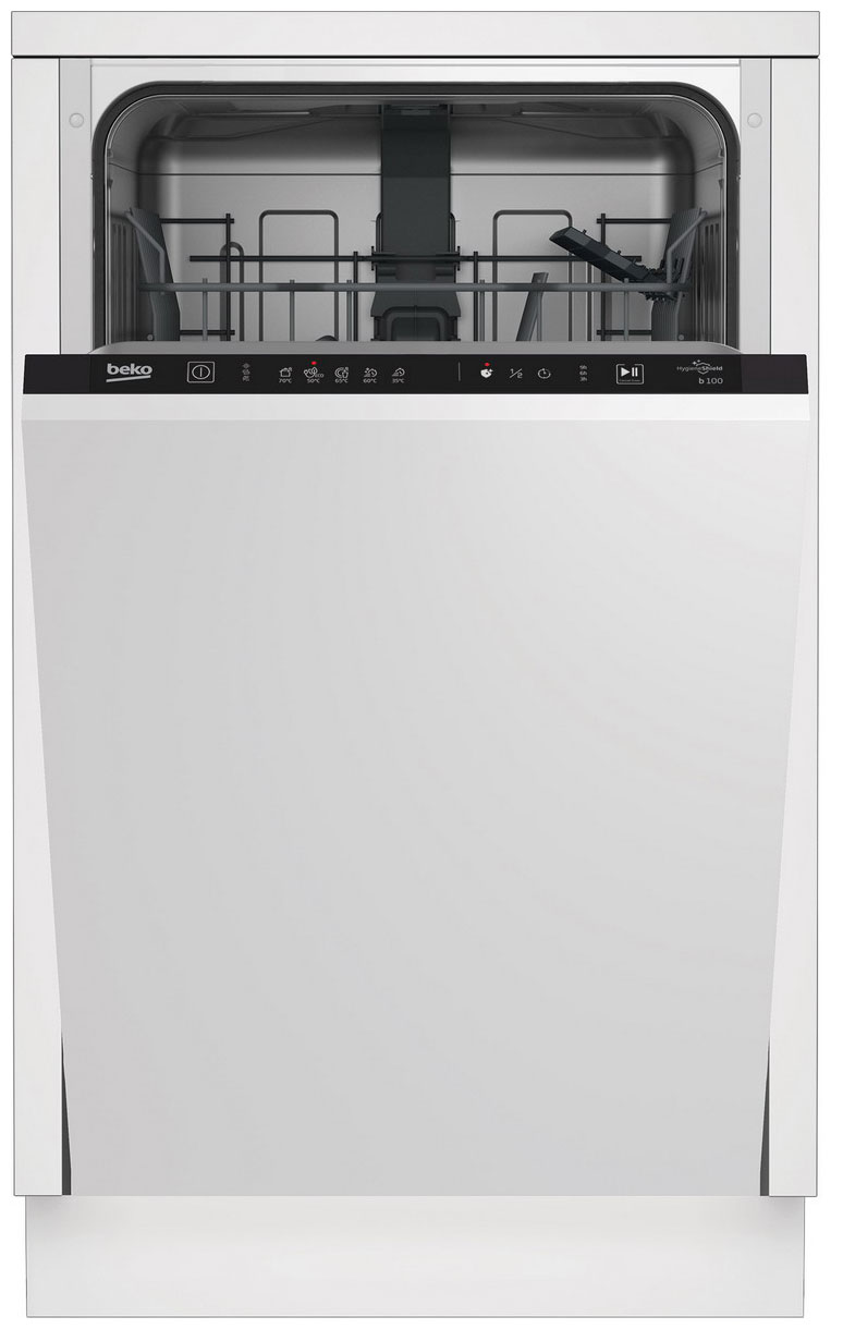 декоративная панель для посудомоечной машины 62x4 см пвх цвет белый Встраиваемая посудомоечная машина Beko BDIS15020