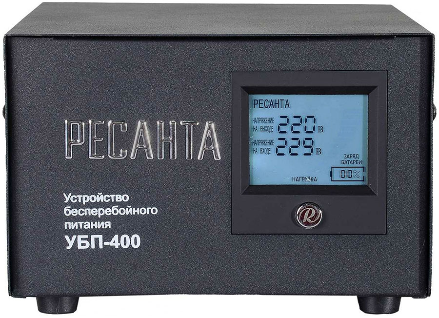 Устройство бесперебойного питания Ресанта УБП-400 Устройство бесперебойного питания Ресанта УБП-400