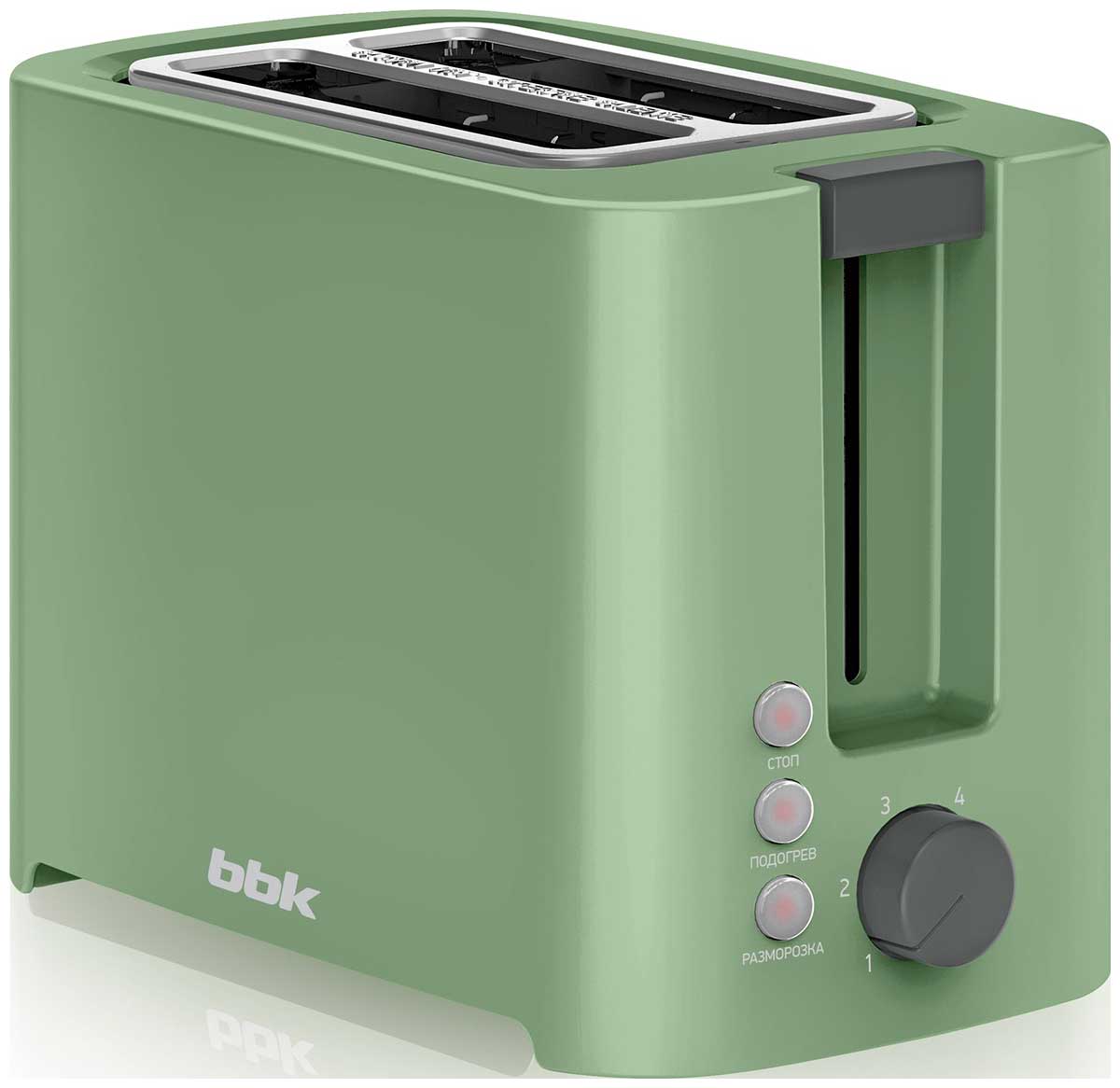 Изображение товара Тостер BBK TR81M зеленый