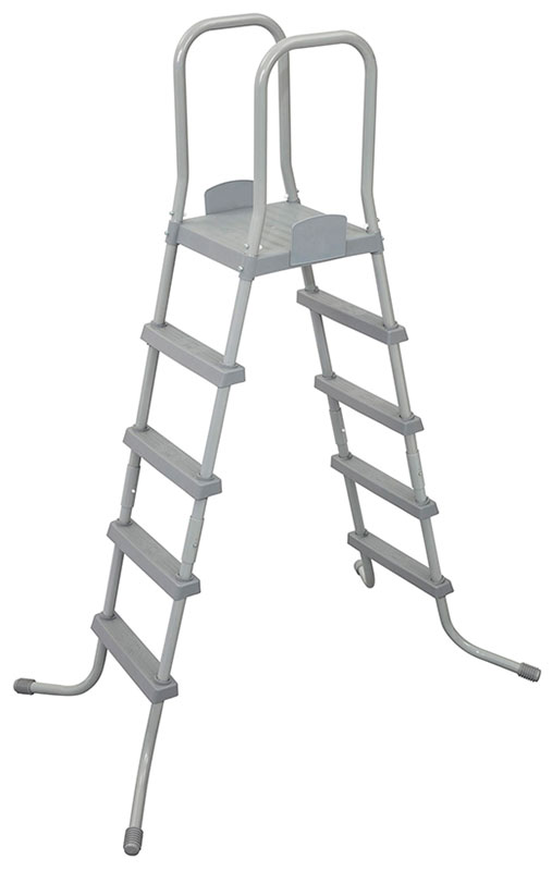 

Лестница для бассейнов BestWay 58337 132см, Серый