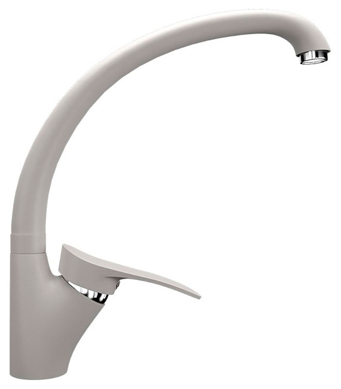 Изображение товара Кухонный смеситель Ulgran U-001 белый поворотный с аэратором