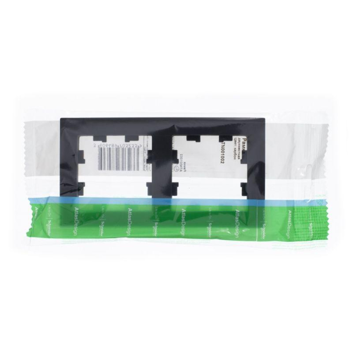 Изображение товара Рамки и основания для ЭУИ Systeme Electric AtlasDesign универсальные карбон SE