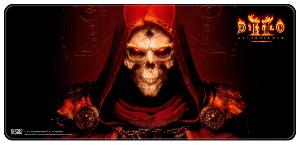 Коврик для мышек Blizzard Diablo II Resurrected Prime Evil XL бука пазл diablo ii resurrected