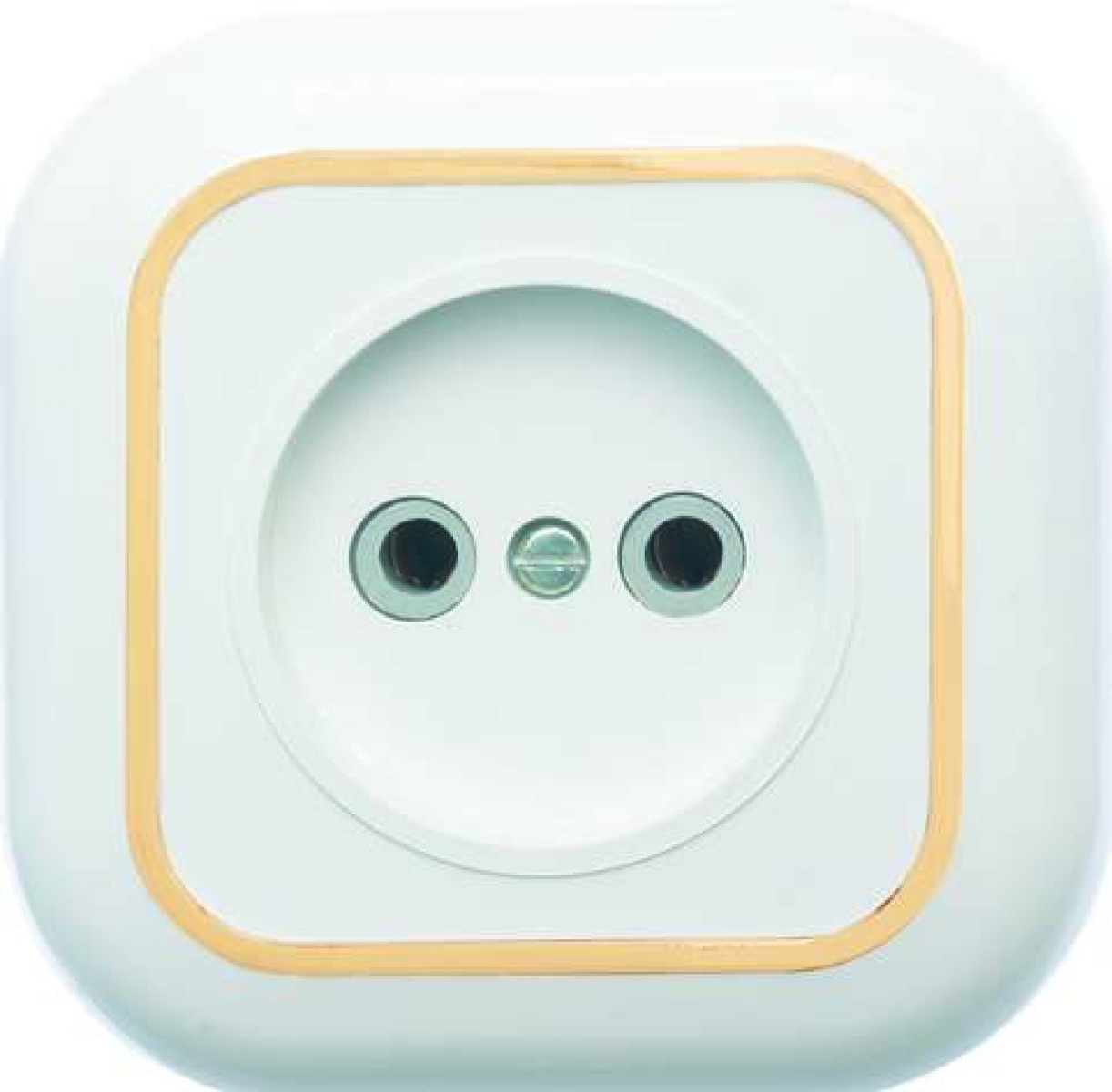 Изображение товара Розетка Кунцево-Электро РС10-153 10А IP20 встраиваемая пластиковая Россия