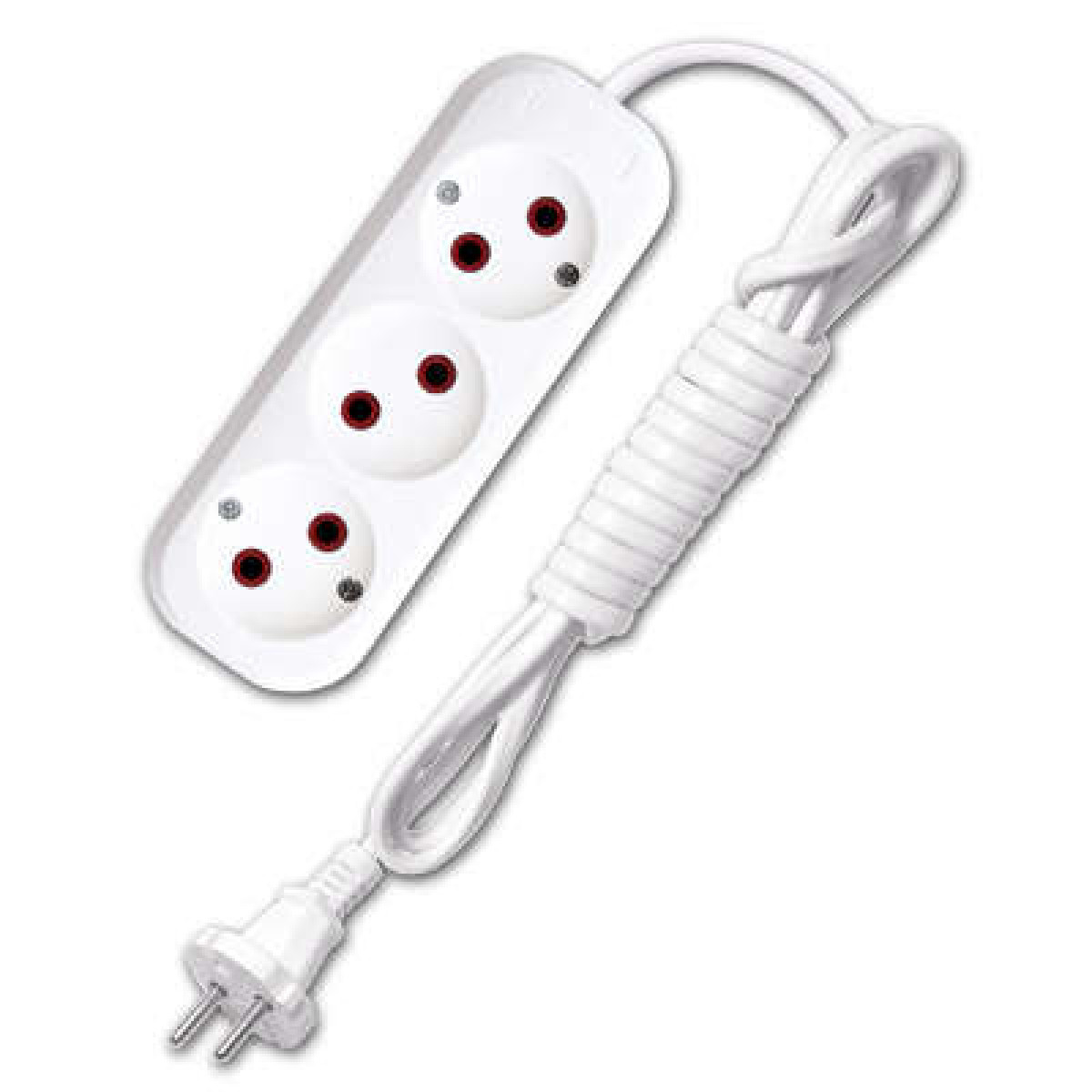 Изображение товара Переходник Универсал Удлинитель 3х2м без заземлённого заземления IP20