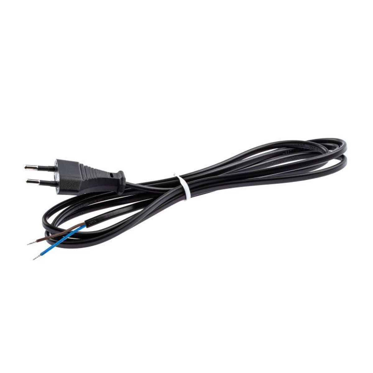 Изображение товара Шнур для бра ЭРА 1.8м ШВВП 2х0.5 черный