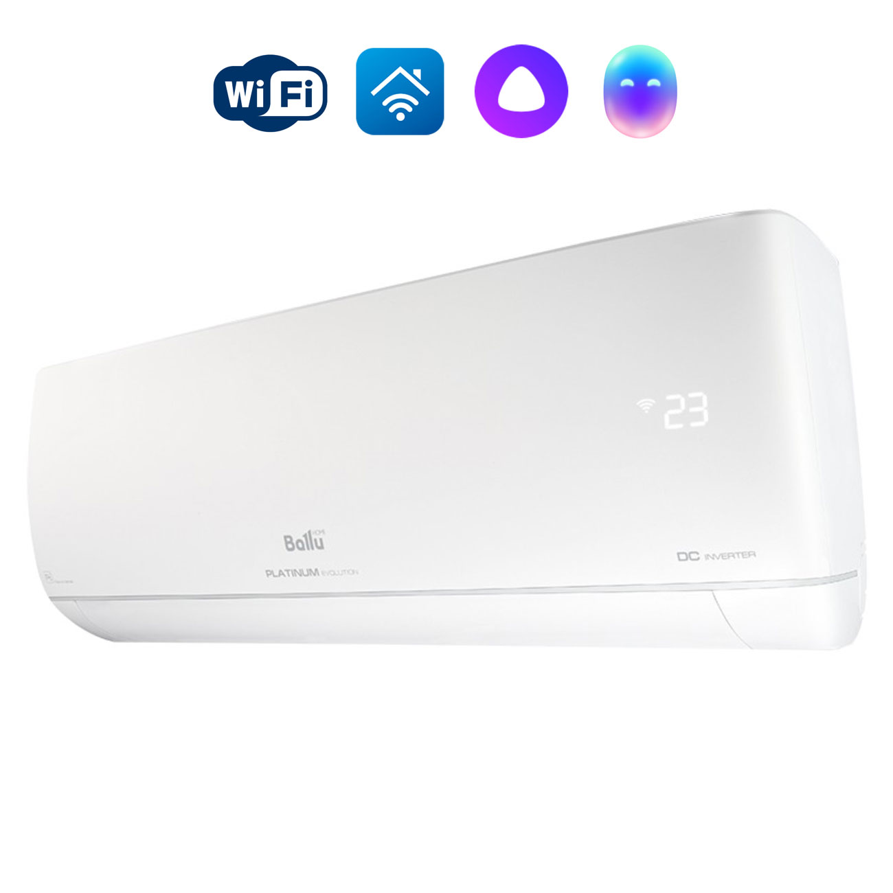 Изображение товара Кондиционер сплит-система Ballu Platinum Evolution BSUI-09HN8_23Y комплект