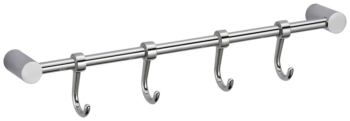 Изображение товара Планка с крючками Savol S-006204 (4 крючка)