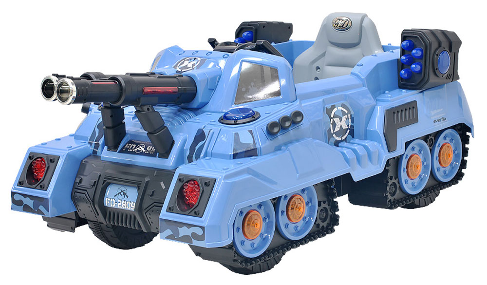 

Аккумуляторная детская машина Everflo Tank Blue (ЕА28091), Голубой