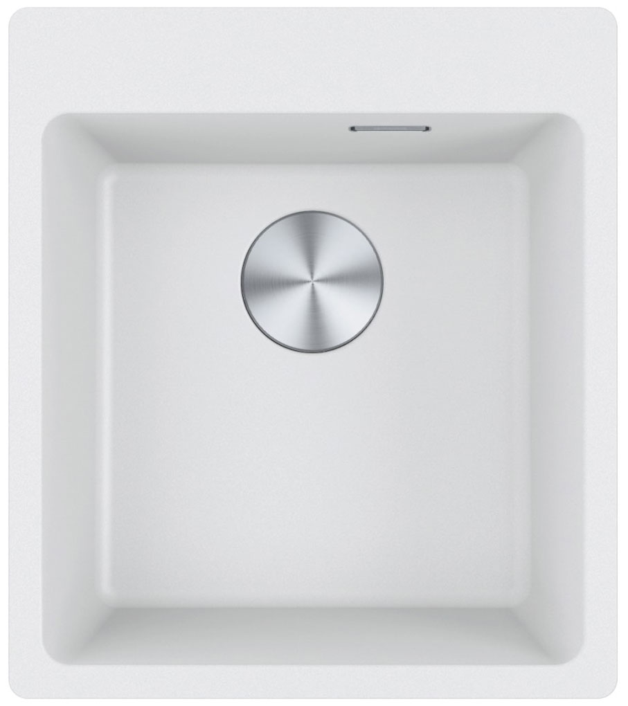 Изображение товара Кухонная мойка Franke MRG 610-39 FTL белый, вентиль-автомат (114.0696.180)