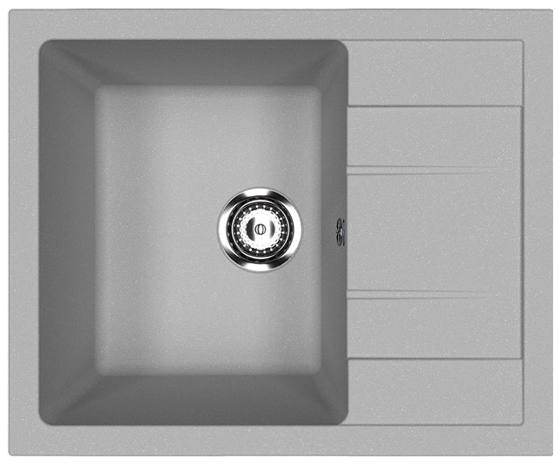 Изображение товара Кухонная мойка Ulgran U-607/графит (U-607-342)