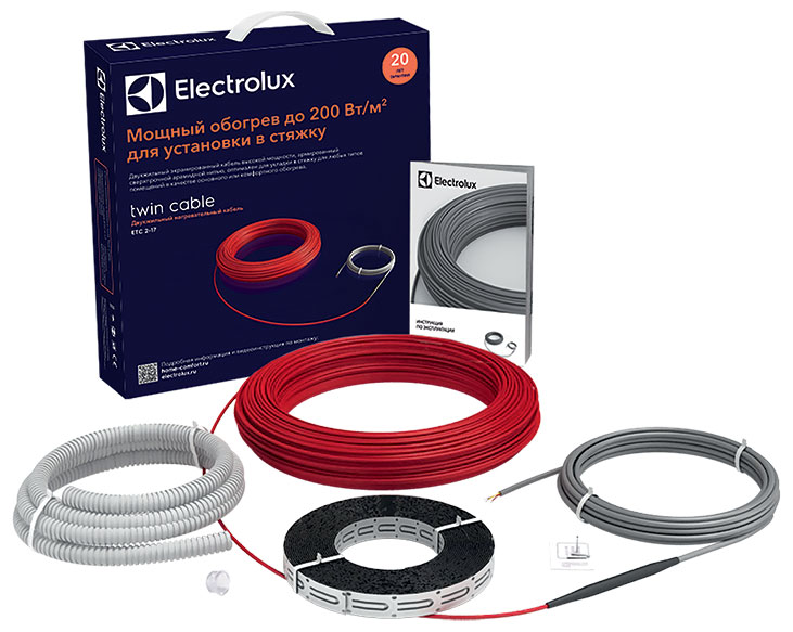 Теплый пол Electrolux ETC 2-17-1000 (комплект теплого пола)