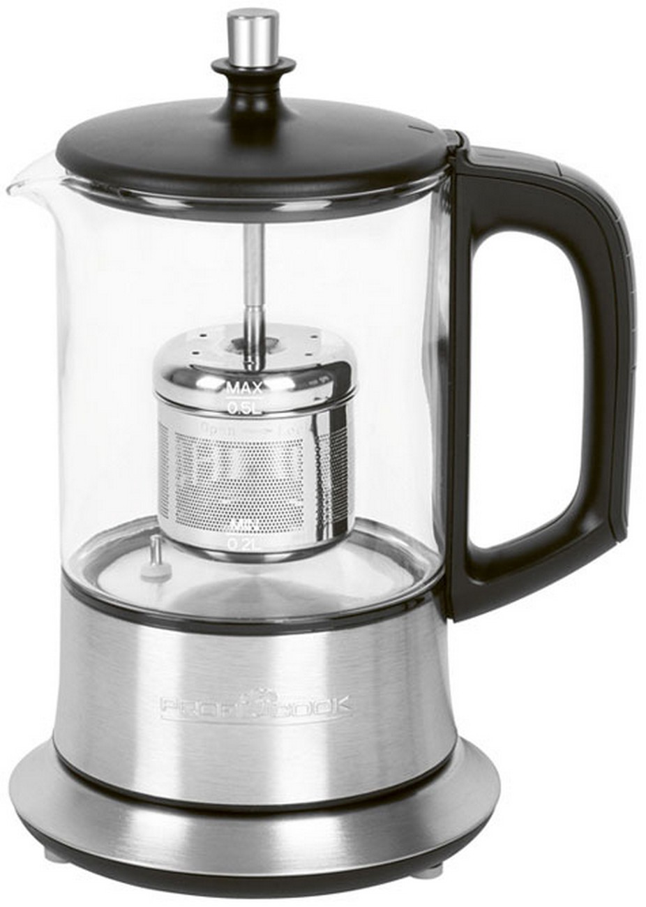 Изображение товара Заварочный чайник Profi Cook PC-TK 1165 inox 0.5 л с функцией поддержания тепла