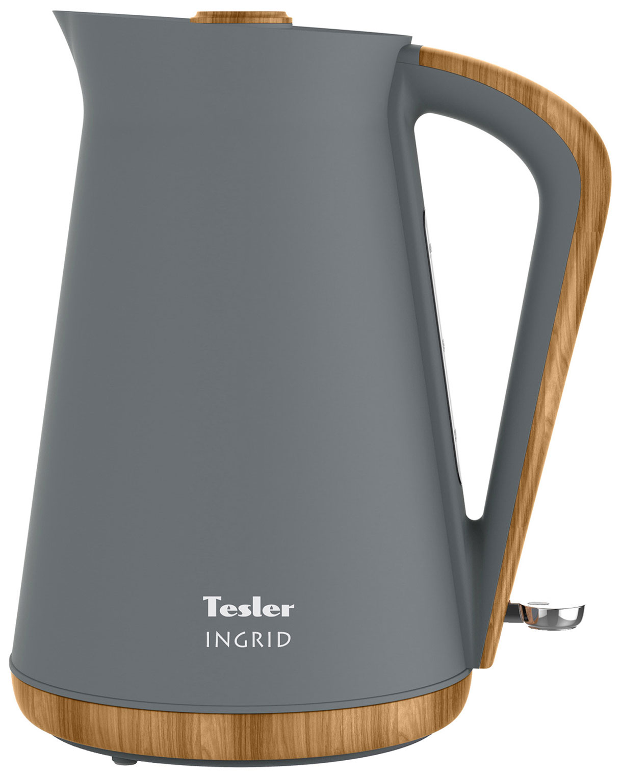 Чайник электрический TESLER KT-1740 GREY чайник электрический tesler kt 1760 sand grey