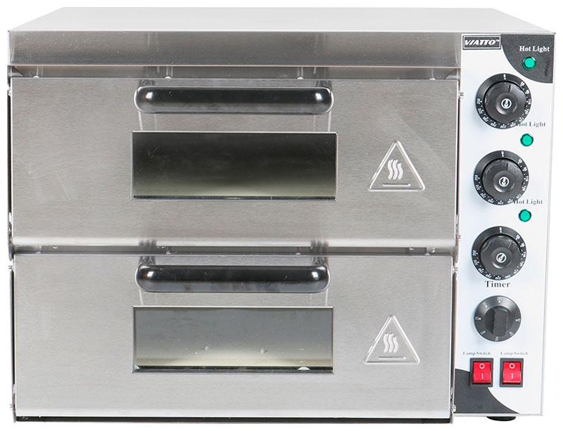 Изображение товара Печь для пиццы Viatto VA-PO2ST 2 камеры мощность 3 кВт