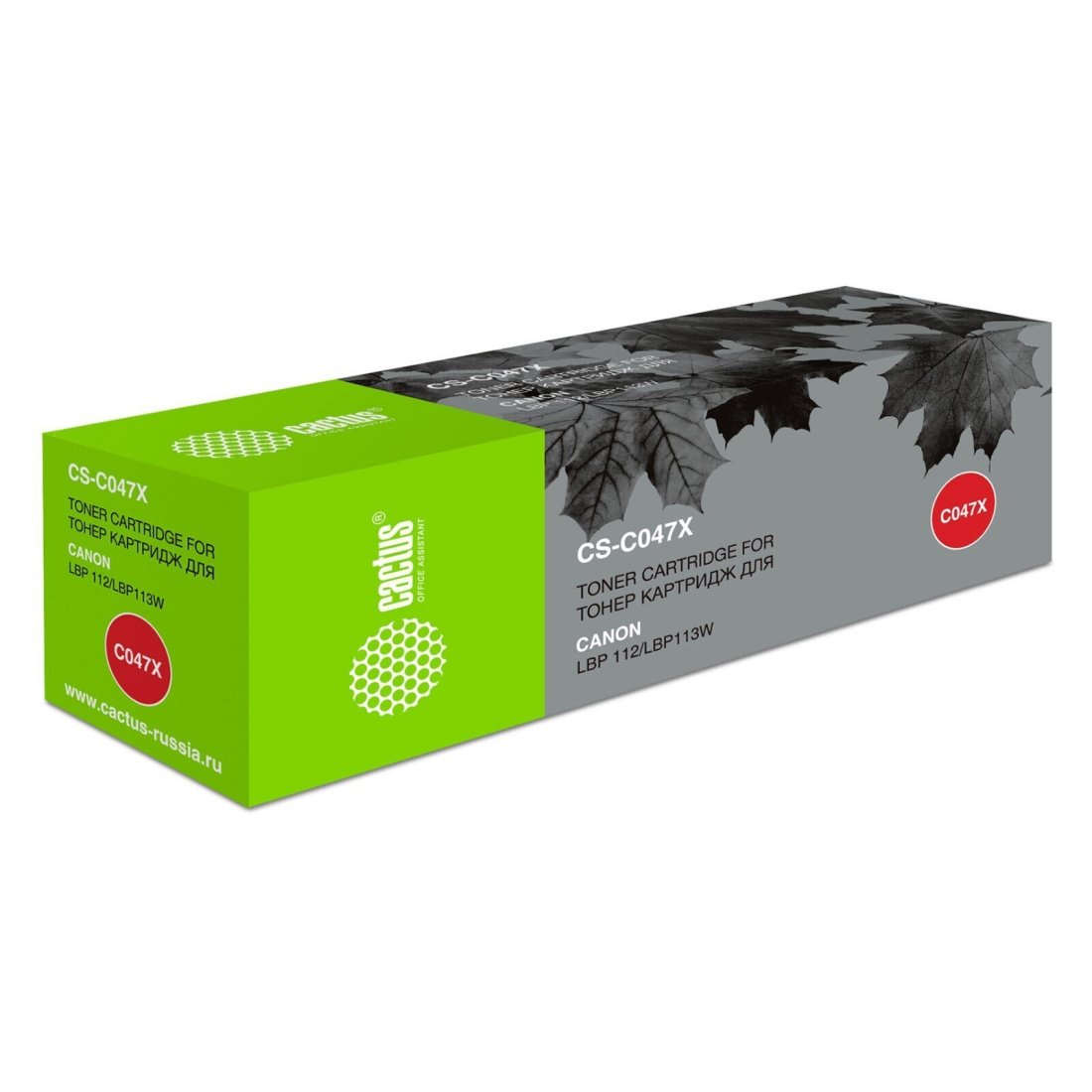 Изображение товара Картридж лазерный Cactus CS-C047X Cartridge 047 черный (4000стр.) для Canon LBP112/LBP113W