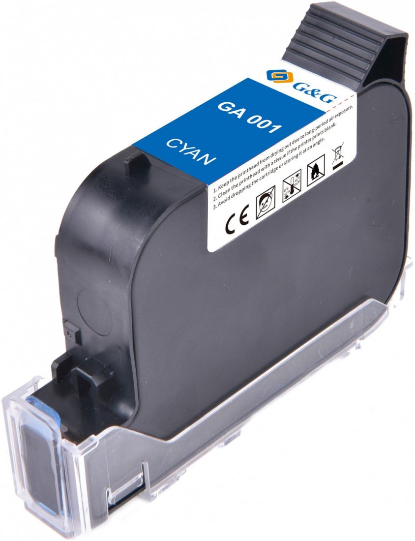 Изображение товара Картридж струйный Canon G&G GA-001C голубой 42мл