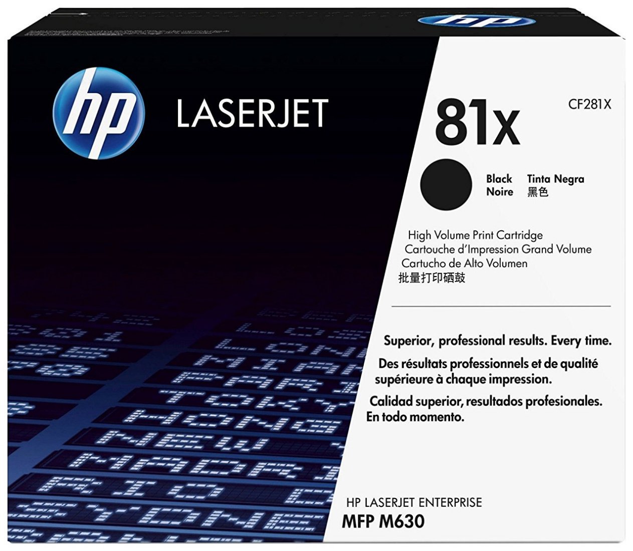 Изображение товара Картридж лазерный HP 81X CF281X черный (25000стр.) для LJ Pro M630dn/f/h/z
