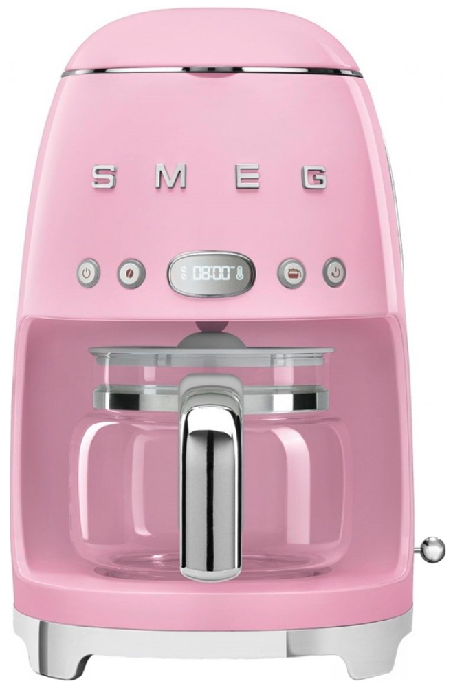 

Кофеварка капельная Smeg DCF02PKEU, розовый