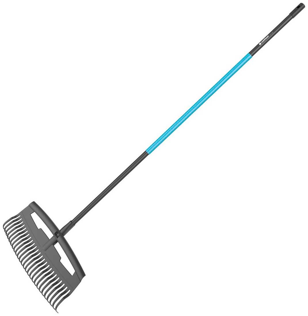 Изображение товара Грабли для листьев Cellfast большие IDEAL PRO 26 зубьев, алюминий и стекловолокно
