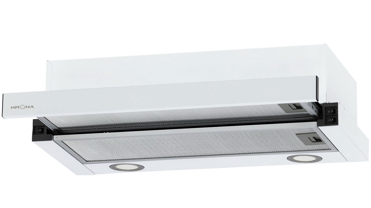 Вытяжка Krona KAMILLA T 600 WHITE (1 мотор) Вытяжка Krona KAMILLA T 600 WHITE (1 мотор)