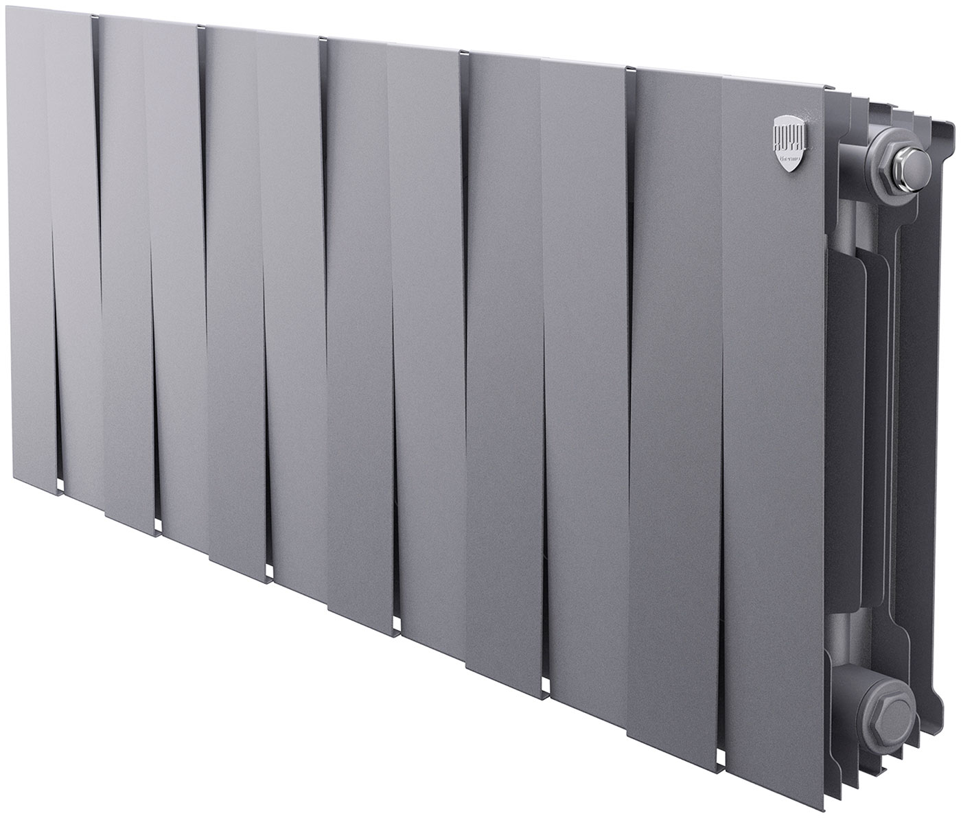 Изображение товара Радиатор Royal Thermo PianoForte 300 Silver Satin 12 секций биметаллический