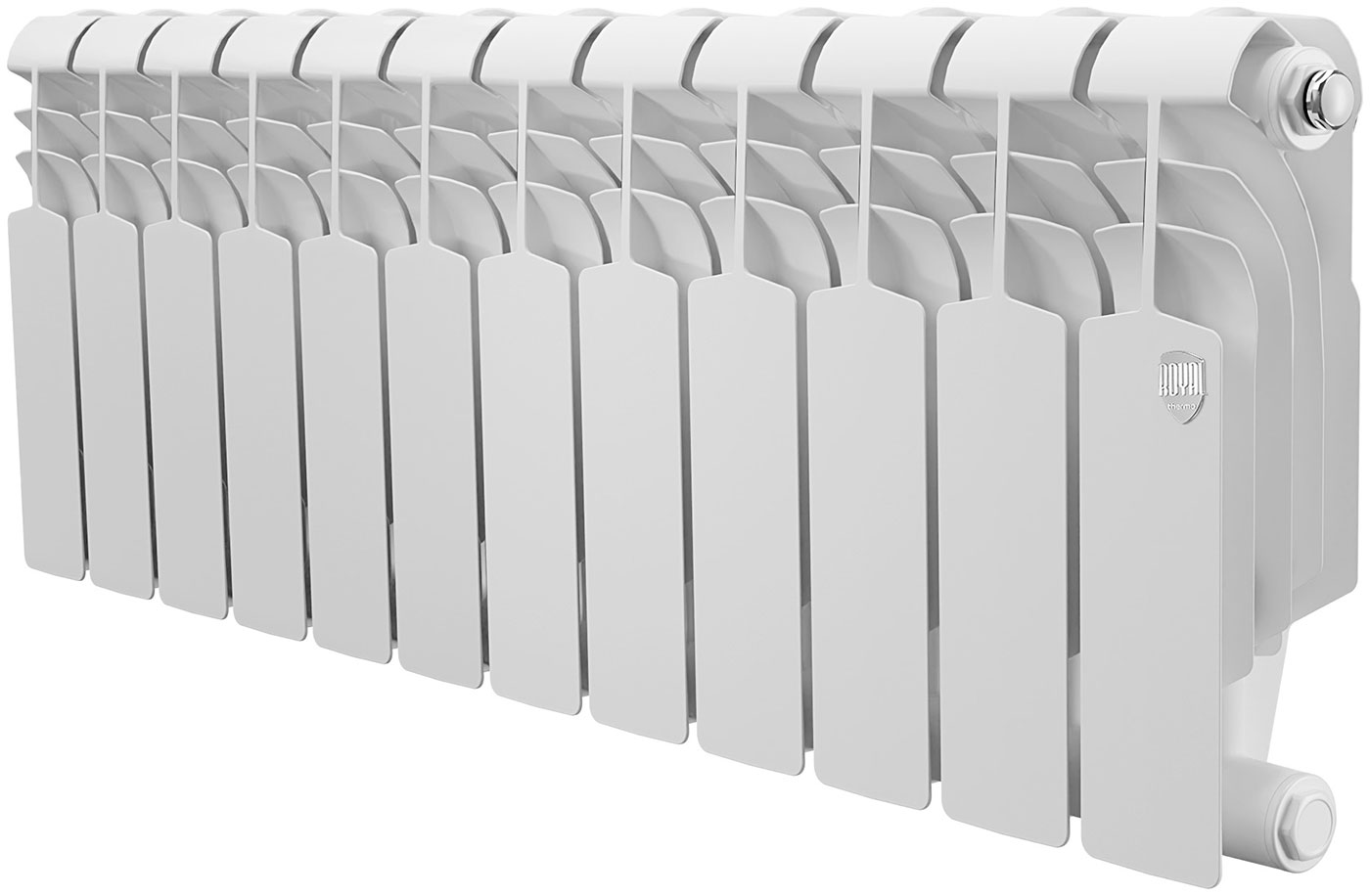 

Радиатор Royal Thermo Vittoria Super 300 - 12 секций, Белый