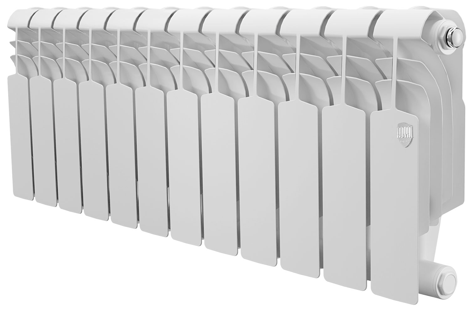 Изображение товара Биметаллический радиатор Royal Thermo Vittoria Super 300 12 секций для отопления
