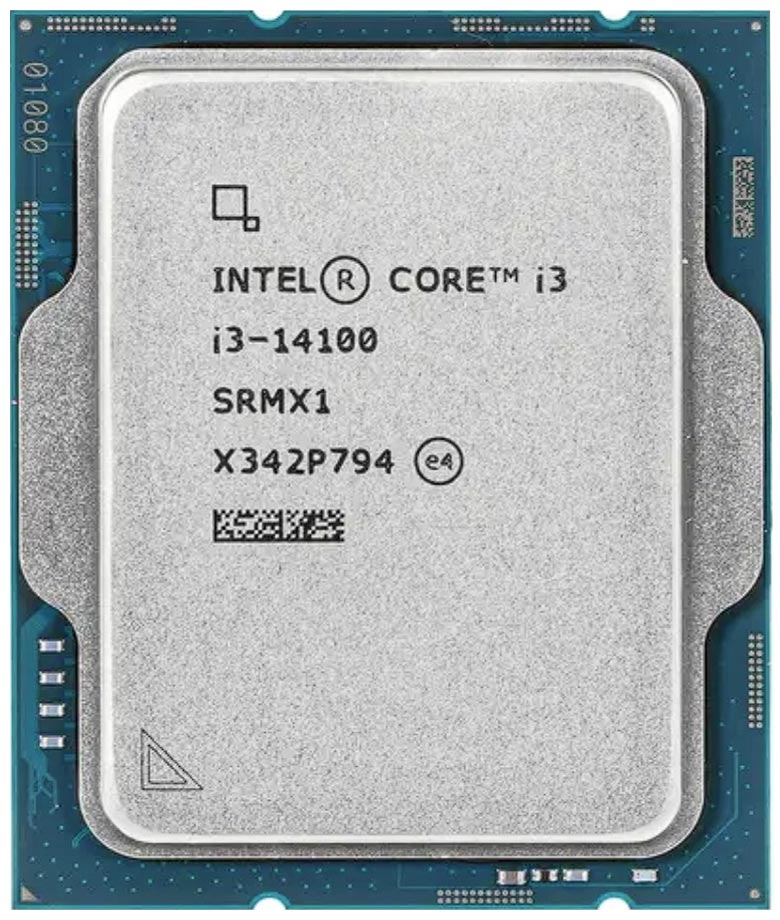 

Процессор Intel Core i3 14100 LGA1700 OEM (CM8071505092206)
