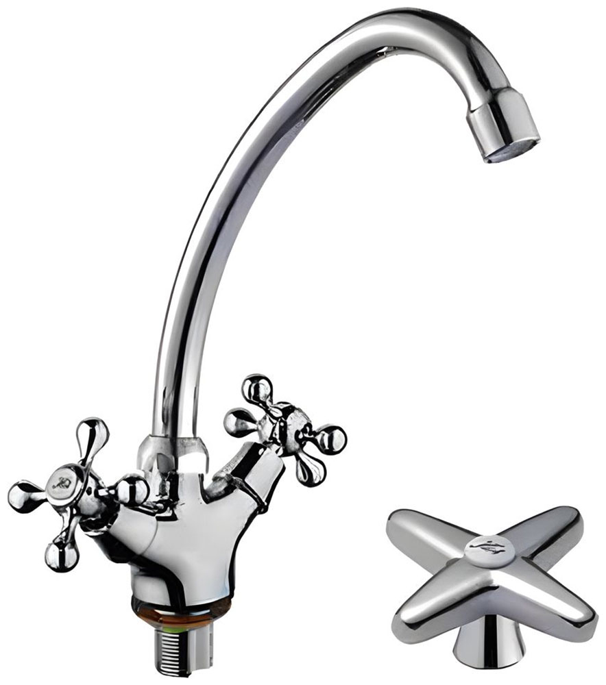 

Кухонный смеситель D-Lin хром (D153814-G)