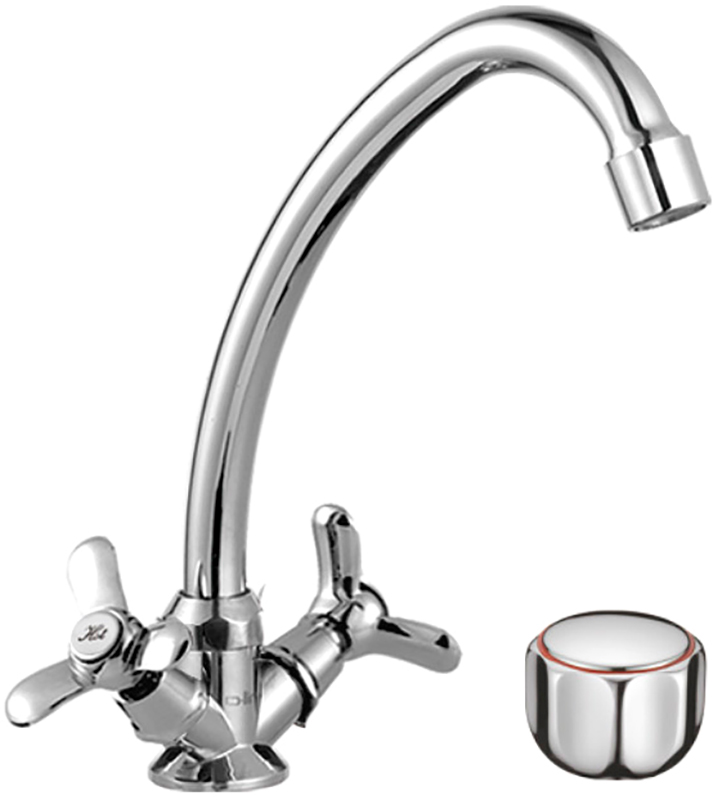 

Кухонный смеситель D-Lin хром (D151811)