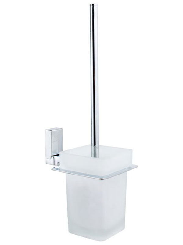 Изображение товара Ершик D-Lin D330 хром для унитаза настенный современный стиль