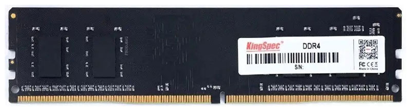 

Оперативная память Kingspec DDR4 16GB 3200MHz (KS3200D4P13516G), Черный