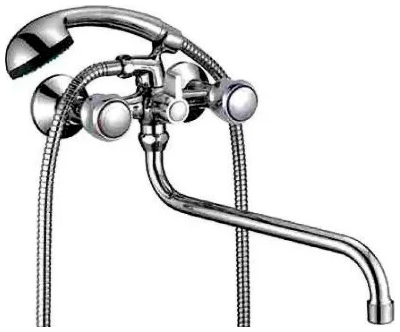 Изображение товара Смеситель для ванны D-Lin хром D146811 надежный и стильный