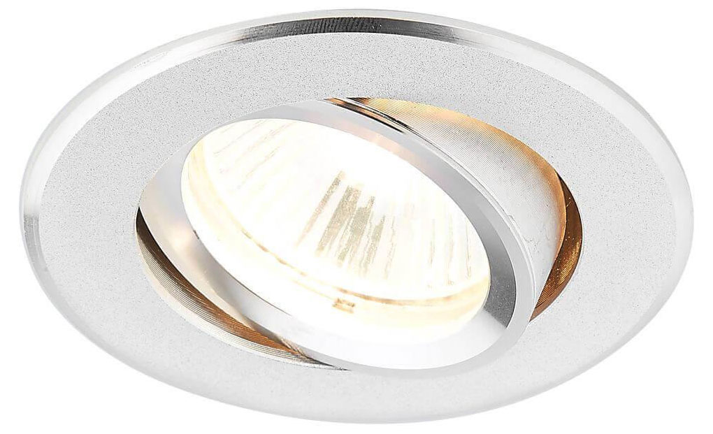 Изображение товара Встраиваемый светильник Ambrella Light Classic A502 AL с светодиодной лампой 10 Вт для кухни