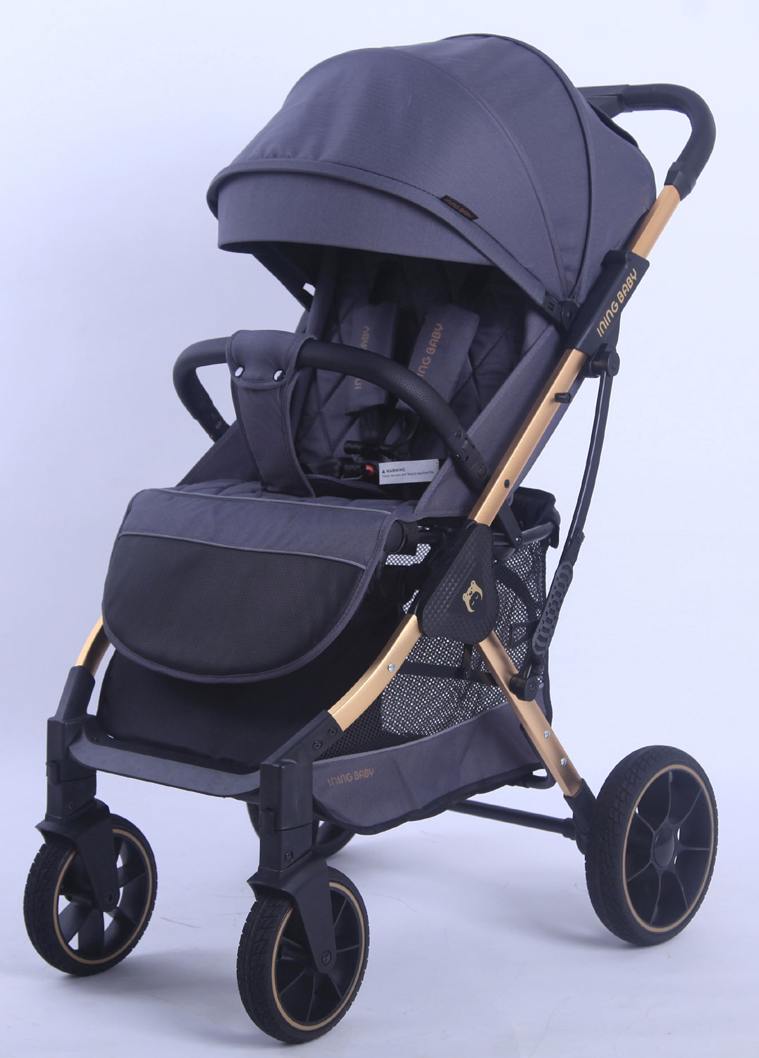 Коляска Ining Baby F7 Pro Dark Grey Коляска Ining Baby F7 Pro Dark Grey