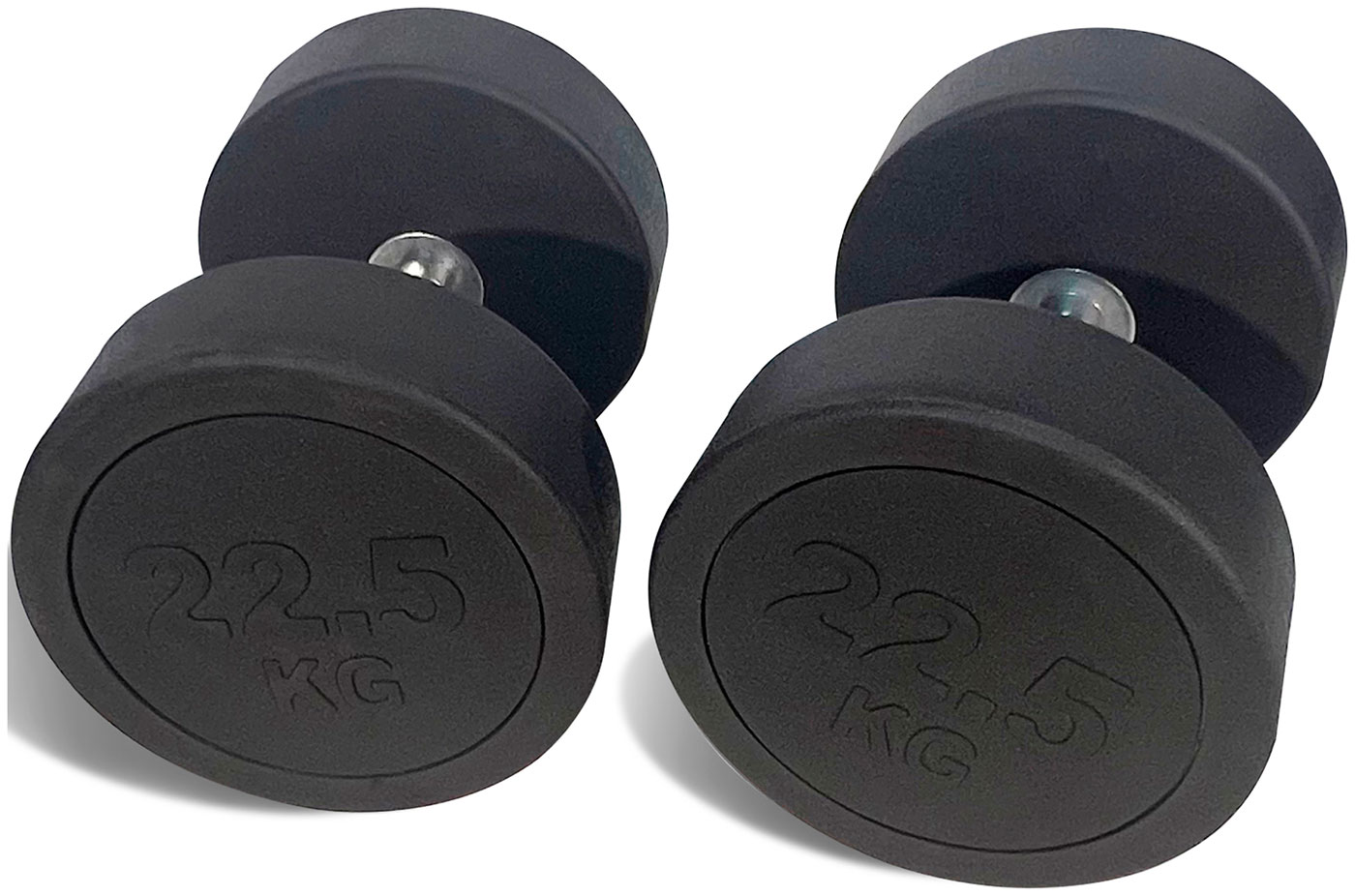 

Гантель Unix Fit PRO, круглая, обрезиненная, 22.5 кг, Черный