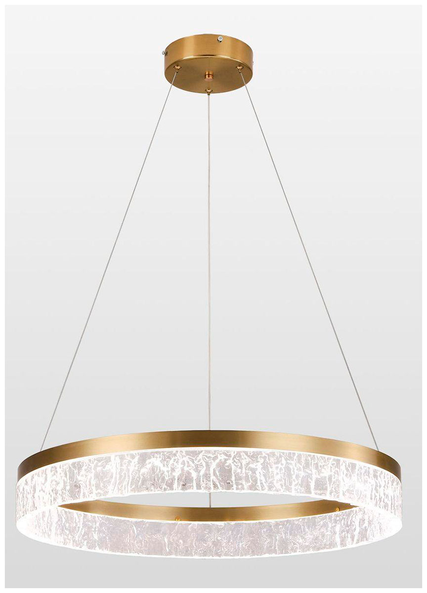 Изображение товара Подвесной светодиодный светильник Lussole Duval LSP-7155 бронза