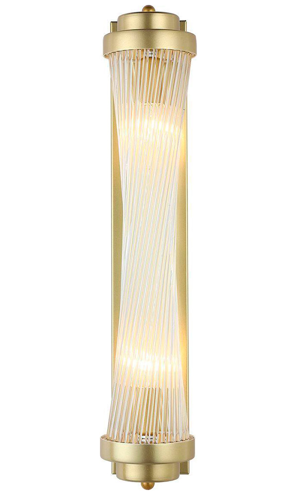 Изображение товара Бра Lussole Loft LSP-8752 модерн со стеклянными плафонами и золотым цветом