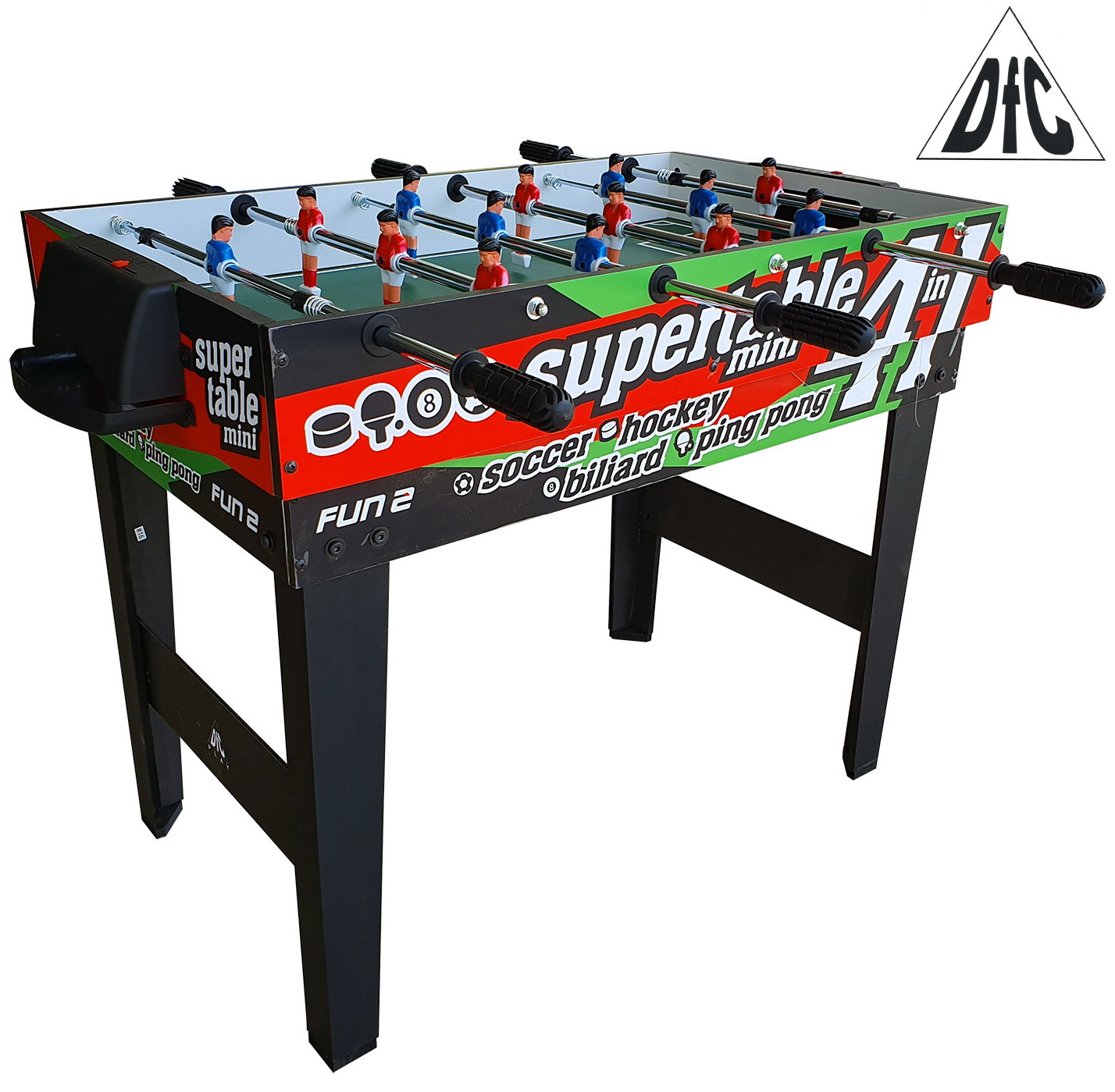 Изображение товара Многофункциональный игровой стол DFC 4 в 1 трансформер для дома и дачи