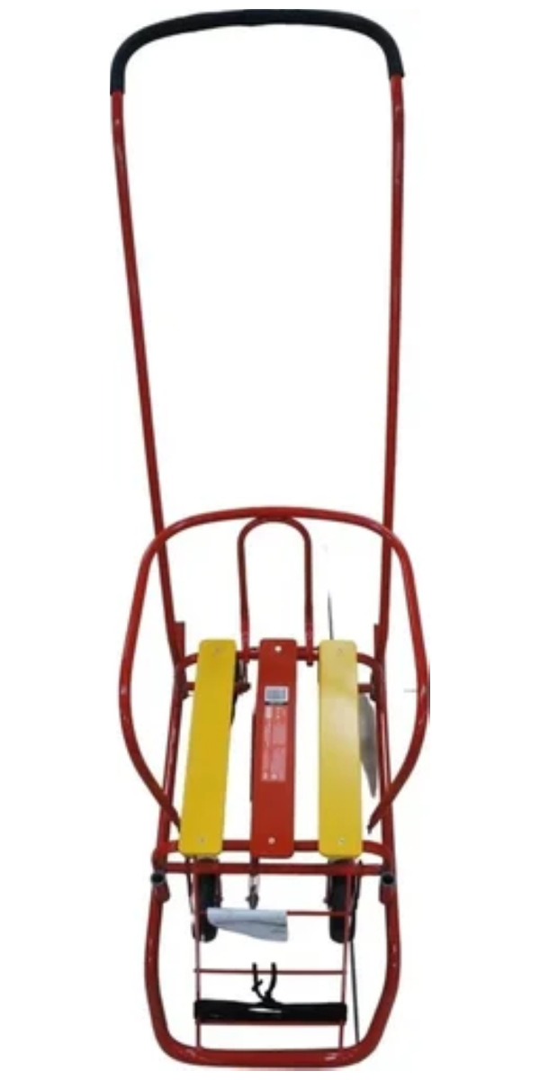 Изображение товара Классические санки Ника Ветерок 7 В7У для детей от 3 лет, алый цвет