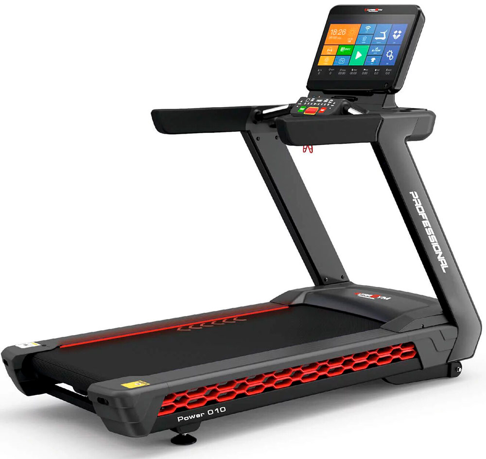 Изображение товара Профессиональная беговая дорожка UltraGym UG-POWER 010 с сенсорным дисплеем и автоматической наклон