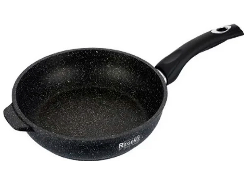 Изображение товара Сковорода Regent inox Linea COSMO, черный/гранит (93-AL-CS-1-24)