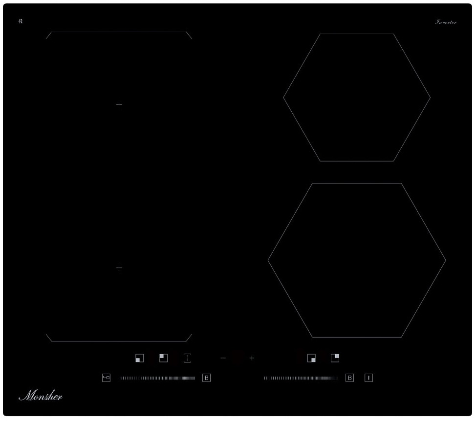 

Электрическая варочная панель Monsher MHI 6113, Черный