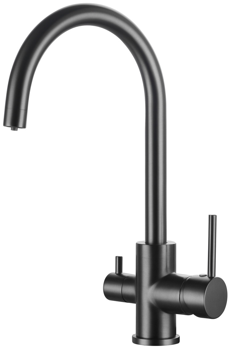 Изображение товара Кухонный смеситель Kaiser Merkur вороненая сталь (26744-15)