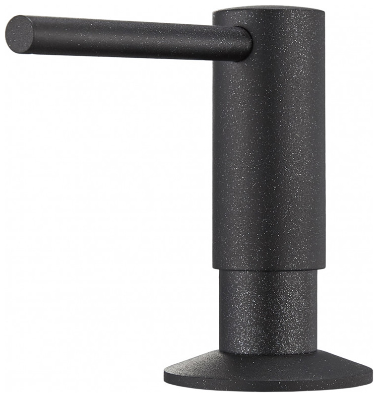 Изображение товара Дозатор для моющего средства Milacio Ultra антрацит механический врезной