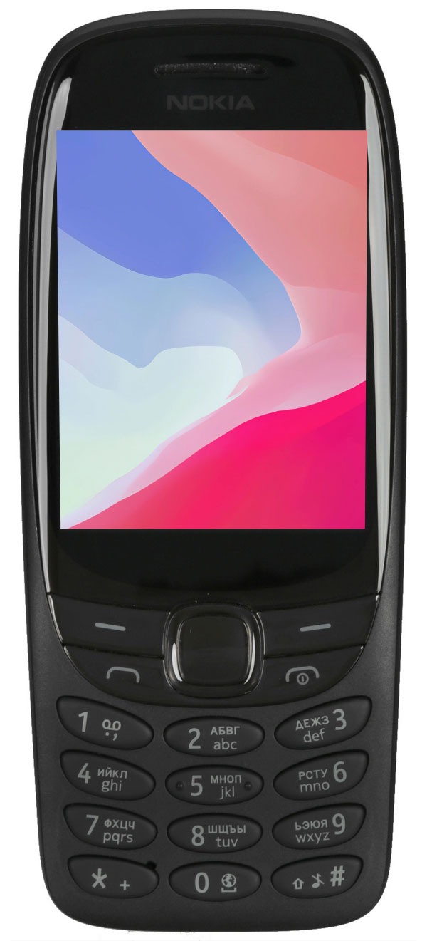 Изображение товара Мобильный телефон Nokia 6310 2024 с камерой Bluetooth MP3 FM и двумя SIM-картами