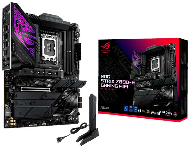 Изображение товара Материнская плата Asus ROG STRIX Z890-E GAMING WIFI (s1851, ATX) 90MB1IM0-M0EAY0