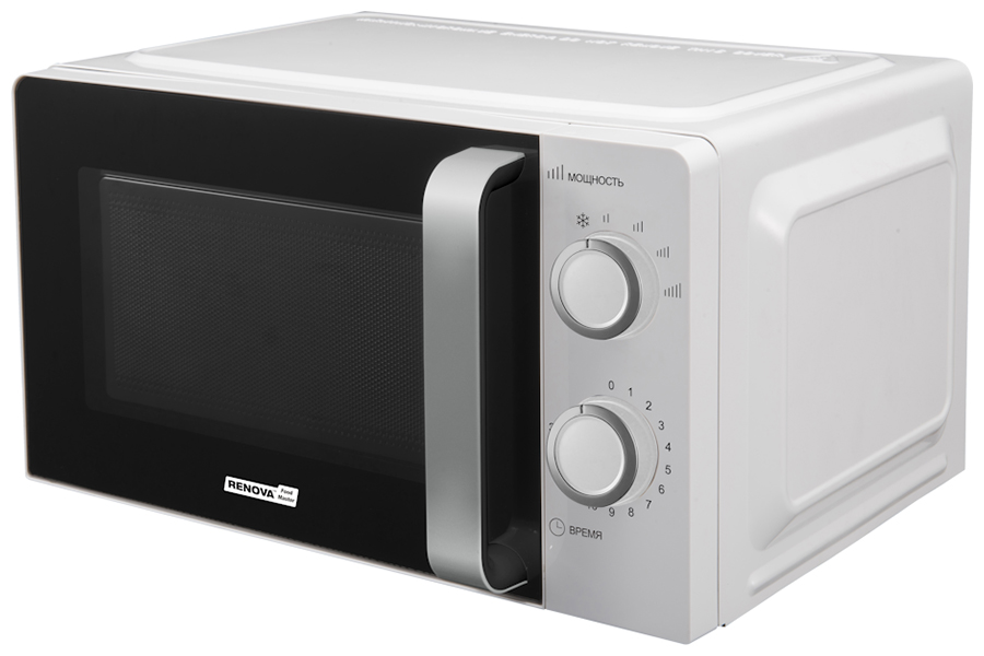 Изображение товара Микроволновая печь Renova MMS-20W1 белая 20л 700Вт механическое управление